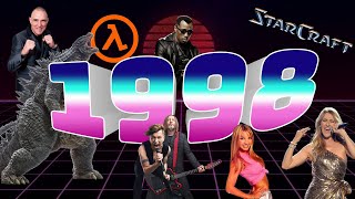 1998/ Блейд, Такси, Годзилла, Scooter, Бритни Спирс, Half-Life, StarCraft