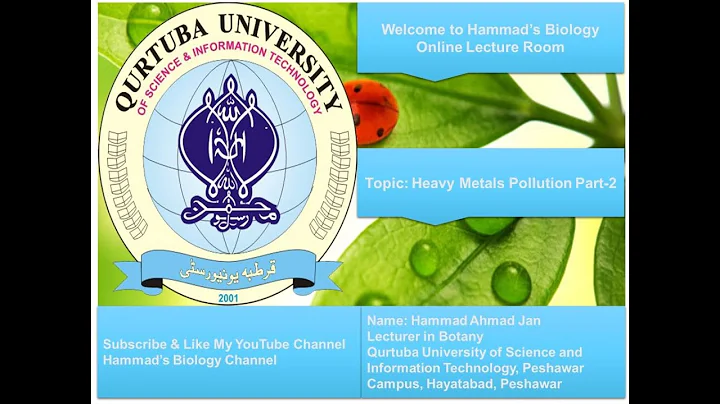 Heavy Metals Pollution Part-2