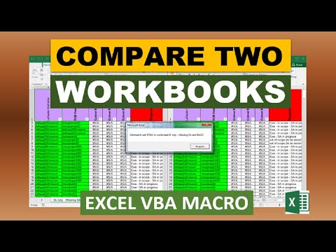 Compare Two Workbooks