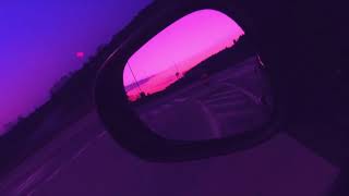 Aesthetic sunset under chill lofi music
