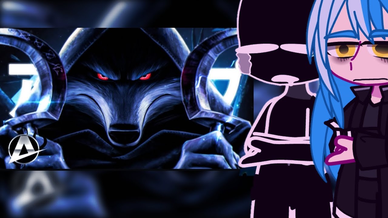 🗿🍷🗿🍷personagens overpowers react rap do lobo/morte|entre a vida e a morte|@anirap