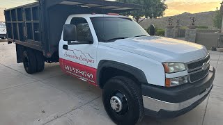 2007 Chevy 3500 Landscape Dump FOR SALE