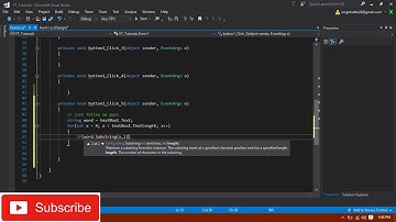 Get Consonants and Vowels C# | C Sharp
