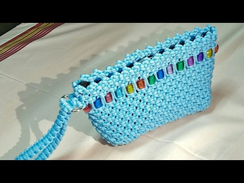 How to Crochet a Handbag - Kids Handbag - YouTube