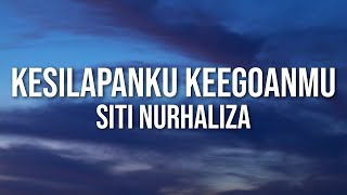 Siti Nurhaliza - Kesilapanku Keegoanmu（Official Lyric Video)