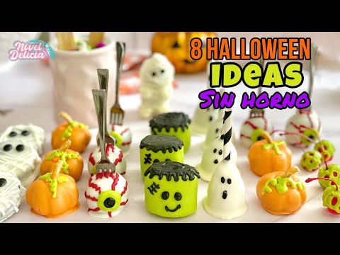  8 POSTRES SIN HORNO de HALLOWEEN para VENDER y GANAR DINERO desde CASA  ASOMBRA a tus CLIENTES