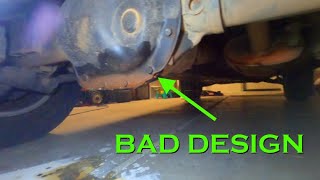 Improving Diff Cover Clearance on Grand Cherokee WK -- Fixing Bad Design