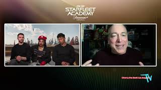 Star Trek Entrevista com George Hawkins Kerrice Brooks e Sandro Rosta sobre a Ac