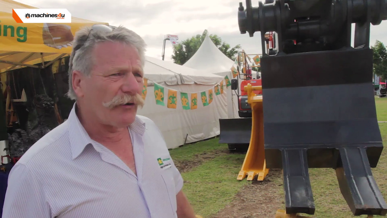 Close Look at a Heavy Duty Grappler from EI Engineering (at DDT Expo)