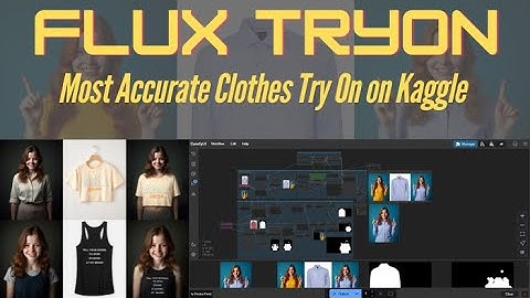 One-Click Outfit Transfer met FLUX! 😱 Beste Pas-Aan Tool | Redux en FLUX vullen ComfyUI in op Kaggle