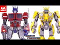 LEGO COLLECTION 2020 TRANSFORMERS OPTIMUS PRIME VS BUMBLEBEE 6200PCS  Unofficial LEGO(SPEED BUILD)