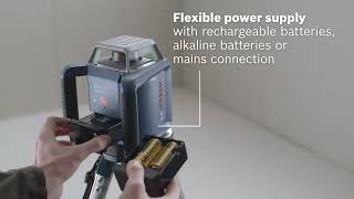 Bosch Professional GRL 400 H & LR1 Receiver Rotation Laser Measuring Tool