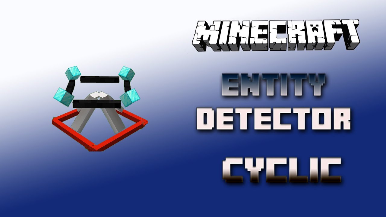 Entity Detector 🔮 Cyclic Tutorial 1.16.5 🔮 Deutsch / German - YouTube