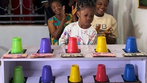 ‼️NEW GAME -THE BEST FUN, SMART & ENTERTAINING FAMILY FIVE (5) CUP COLOR MATCHING CHALLENGE
