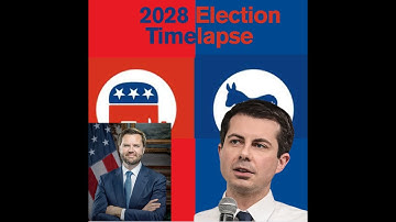 2028 Election Timelapse-6/9/2025