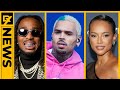 Capture de la vidéo Quavo Replies To Chris Brown Diss Over Karrueche Tran Fling On New Song 'Tender'