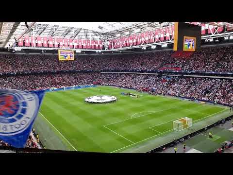 Ajax v Rangers pre-match