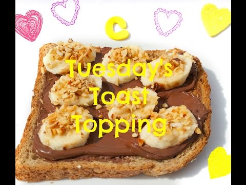 Tuesday's Toast Topping - Chocolate, Hazelnut & Banana