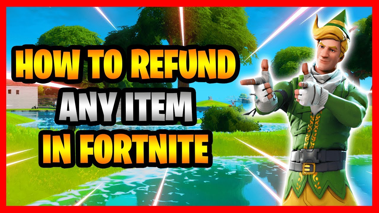 How To Refund Skins, Gliders, Emotes, Wraps, Music & Pickaxes In