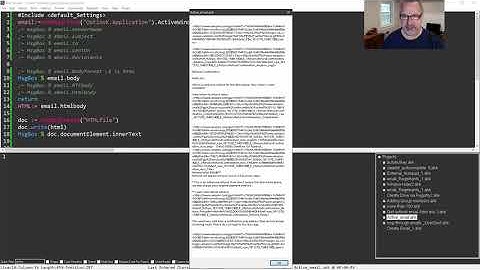 Getting information from Outlook emails with AutoHotkey