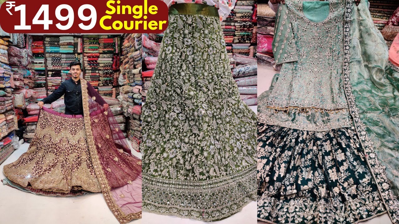 Unique Style Bridal Gowns Shopping In Hyderabad | Long Frocks Sharara Dresses Lehenga Choli