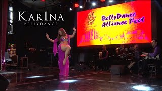 ♪♫ KARINA MELNIKOVA & ORIENTAL BAND ♫♪ Live tabla solo - Bellydance Alliance Festival