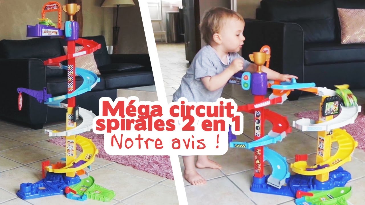 Tut Tut bolides - Vtech Mega circuit spirales 2 en 1- Tut tut bolides