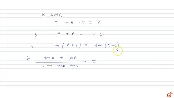If in a `Delta ABC ,tanA+tanB+tanC=6,` then `cotA cotB cotC=`