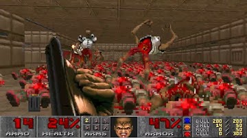 Doom D5DA2 (2022) MAP43: "Super Shotfun" UV Max Speedrun 0:31 100% Kills 100% Secrets