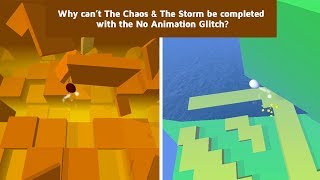 Dancing Line - Why The Storm & The Chaos are Impossible with No Animation Glitch