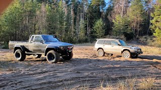 Subaru Forester STB and Toyota Hilux