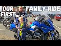 Our First Ride together -  BMW 1250 RT &amp; Triumph Trident