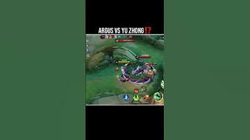 Argus vs yu zhong #shorts #mobilelegends #argus #yuzhong #mlbb