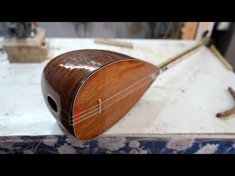 Disappearing Arts: How to Make Handmade Baglama (Saz) ?  4K