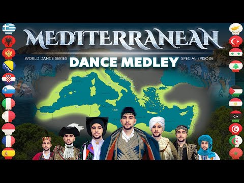 A Mediterranean Dance Medley! 🌊 22 COUNTRIES! (World Dance Series: Special) | Vasilis