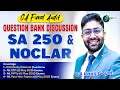 SA 250 &amp; NOCLAR Question Bank Discussion for CA Final Exams - Study Material | RTP | MTP | Past Year