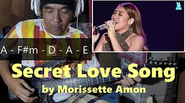 Amon Morissette | Secret Love song guitar cover with chords