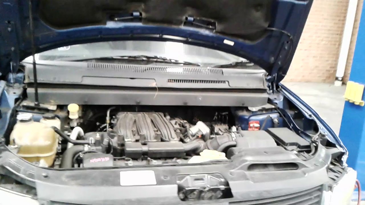 2009 DODGE JOURNEY 2.7 ENGINE TEST NMW07035 - YouTube