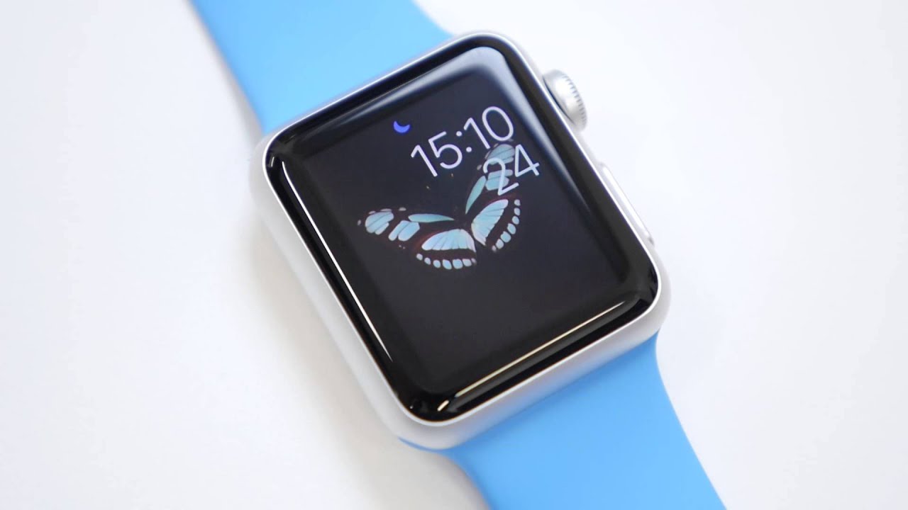 Apple Watchのウォッチフェイスが動いているところ - YouTube