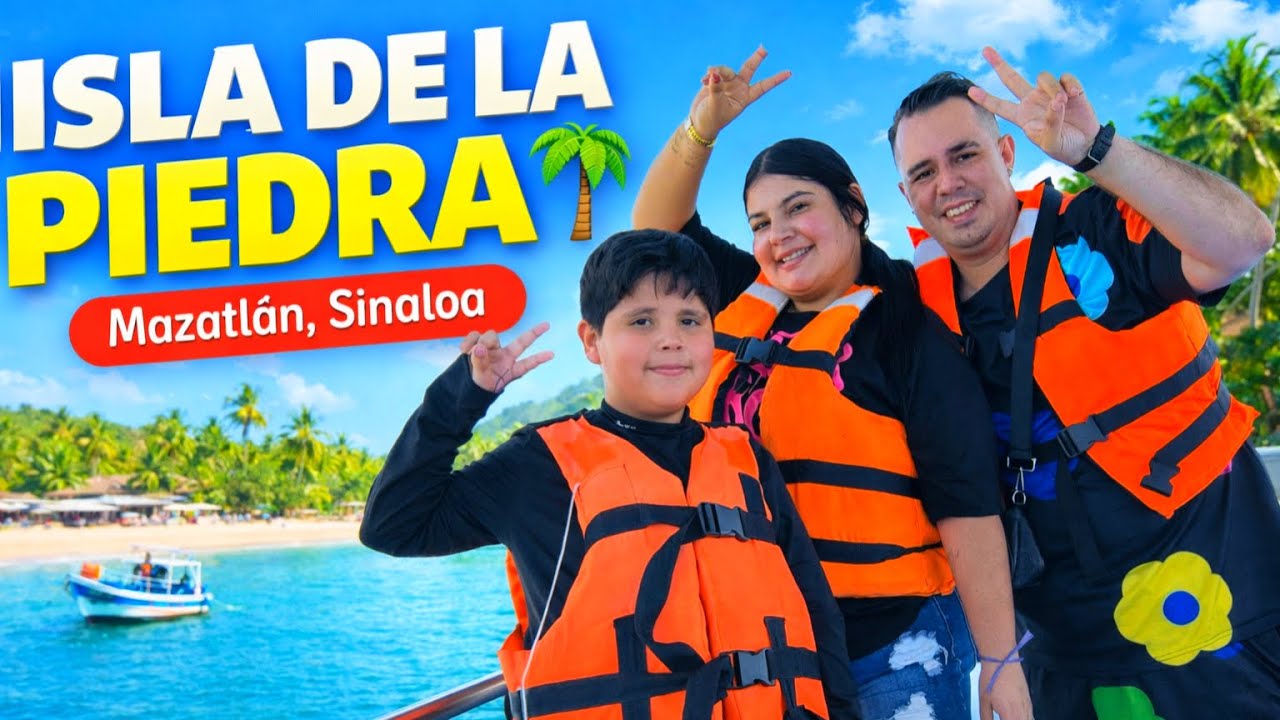 Nos fuimos a la ISLA DE LA PIEDRA en Mazatlán 🏝️ | Así estuvo la aventura 