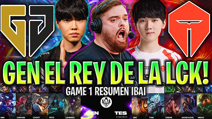 IBAI CASTEA AL REY DE LA LCK! *BRUTAL* | GEN vs TES Game 1 FASE FINAL MSI 2024 ESPAÑOL IBAI LVP