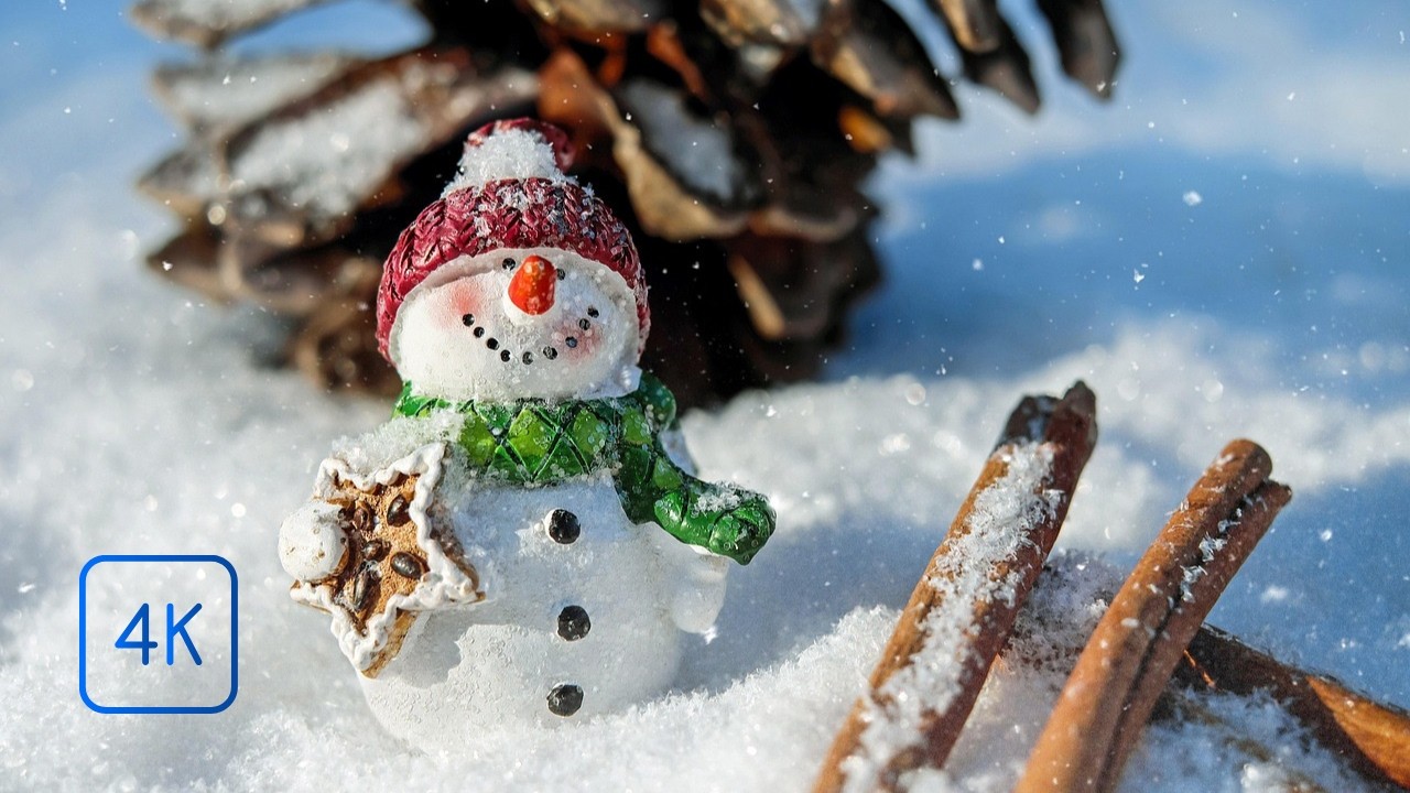 ❄️ 56 Min New York Snowfall: 4K Meditation Music for Deep Sleep, Study & Anxiety Relief