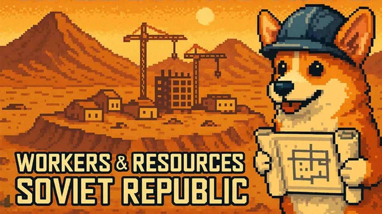 Workers & Resources: Soviet Republic: Из песка к небесам за 100 лет  часть: 1