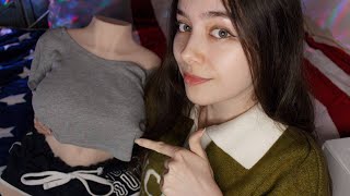 ASMR Обзор на куклу TANTALY ❤️ скрэтчинг и таппинг