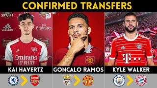 GONCALO RAMOS TO MAN UNITED, HAVERTZ ARSENAL, KYLE WALKER BAYERN ? NEW CONFIRMED TRANSFERS & RUMOURS