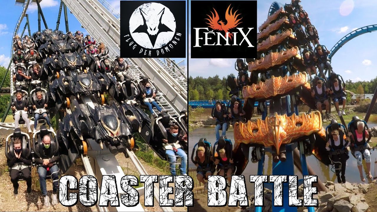 FLUG der Dämonen vs. FĒNIX (Coaster Battle)