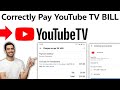 HOW TO CORRECTLY PAY YOUTUBE TV BILL 2025! (FULL GUIDE)