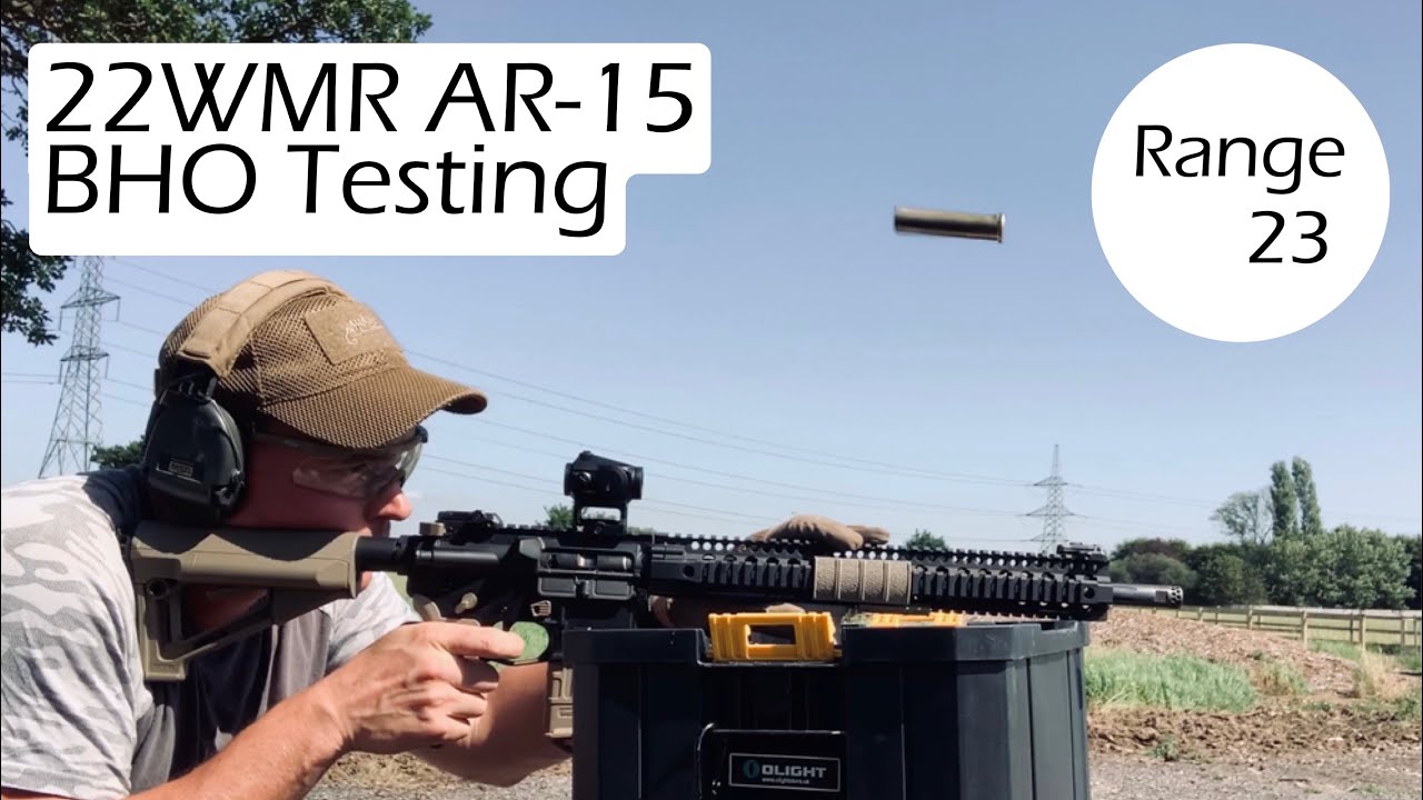 22WMR AR15 Bolt Hold Open Testing (Part 2) YouTube