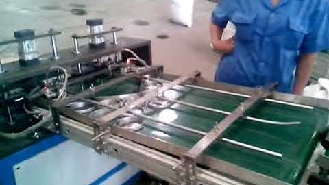 Automatic Curling Machine for Small Round Lid with 2 stations