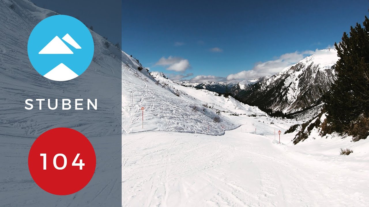 Stuben am Arlberg, Austria | Red 104 | Piste View - YouTube